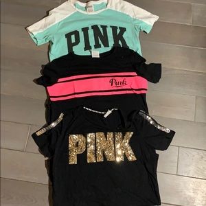 PINK Victoria’s Secret t-shit set XS